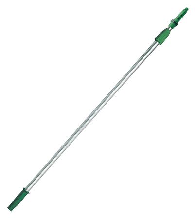 Unger 48" Tapered, Threaded Extension Pole, Green/Silver, Aluminum/Plastic EZ120