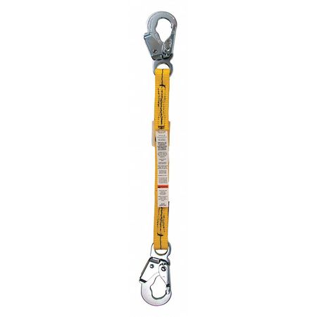 GUARDIAN EQUIPMENT 01250 24 Lanyard 2 Ft Single 01250