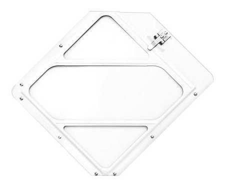 Labelmaster Clipped Corners Placard Holder, 12-1/2inH 80SMWCC97