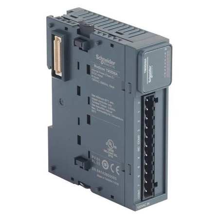 SCHNEIDER ELECTRIC Ext Module, TM3, 8 inputs, 0 outputs, 120VAC TM3DI8A