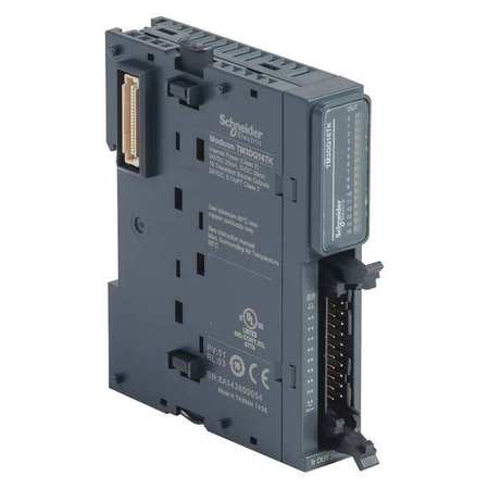 SCHNEIDER ELECTRIC Ext Module, TM3, 0 inputs, 16 outputs, 24VDC TM3DQ16T