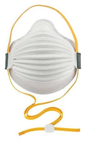 MOLDEX P95 Disposable Respirator, M/L, White, PK8 4300P95