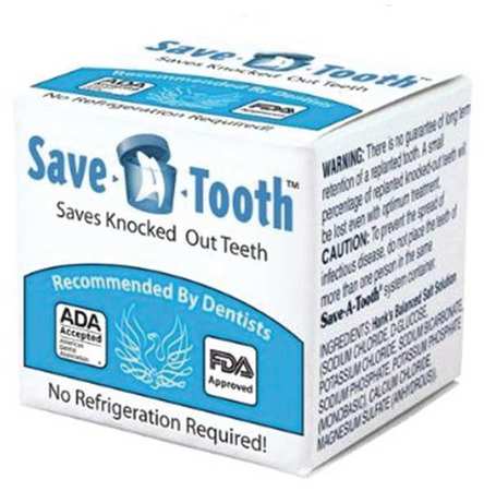 FIRST VOICE Tooth Preservation Kit, Cardboard, 1 Person V12080