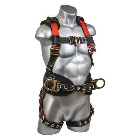 Guardian Equipment Full Body Harness, Vest Style, M/L 11173