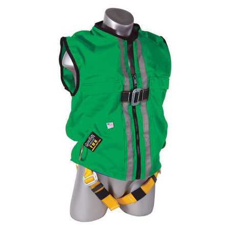 Guardian Equipment Full Body Harness, Vest Style, XL 02230