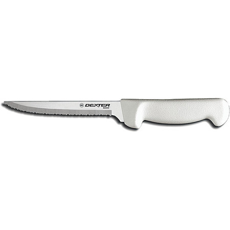 DEXTER RUSSELL Utility Knife Scalloped, 13" L 31628