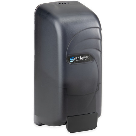 SAN JAMAR Soap Dispenser, 800ml, Plastic, Black S890TBKGR