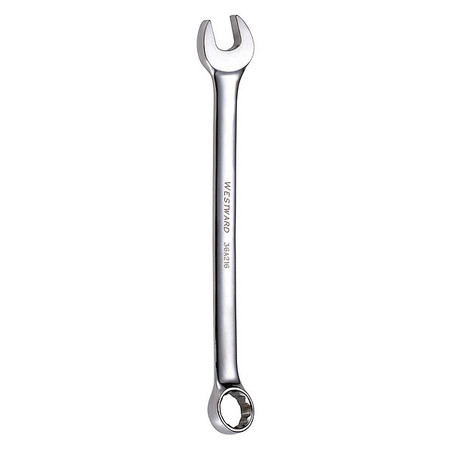 Westward Combination Wrench, SAE, 7/8in Size 36A216