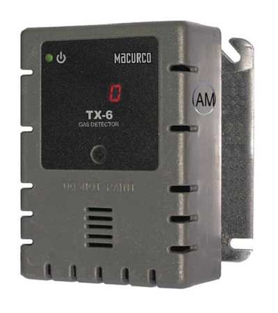 MACURCO Gas Detector, NH3, 0 to 100 ppm TX-6-AM