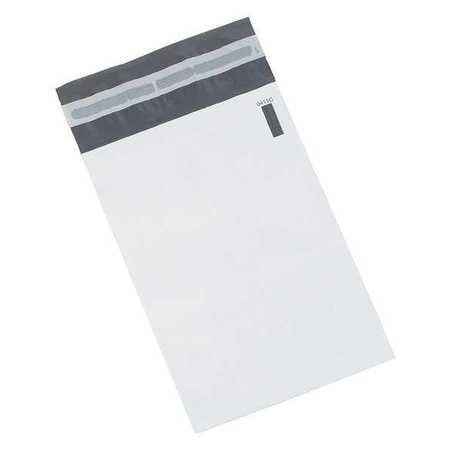 ZORO SELECT Poly Mailer, 6"x9", White, PK1000 36DZ01