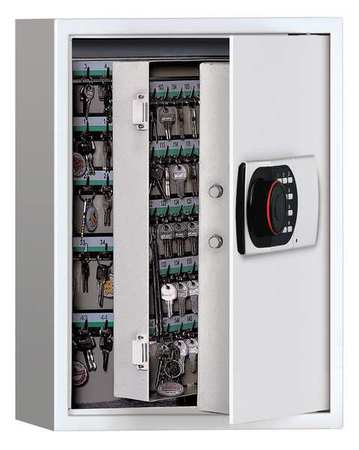 Zoro Select 200 unit capacity Galvanized steel Key Cabinet with Digital Lock 36D049