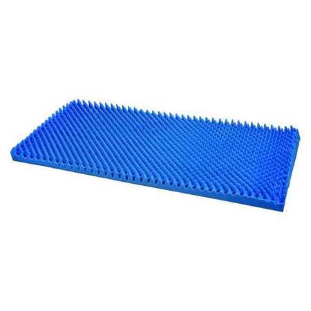 DMI Bed Pad, 76inLx33inW, Blue, Foam 552-7945-0000