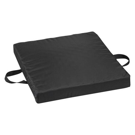 DMI Seat Cushion, 18"L x 20"W Gel/Foam Black 513-7637-0200