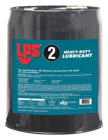 Lps Multipurpose Lubricant, 5 Gal., Pail, Brown 00205