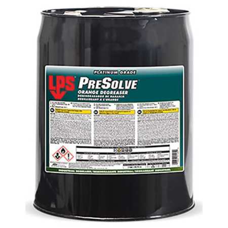 Lps Degreaser, 5 Gal Drum, Liquid, Clear Water-White 01405