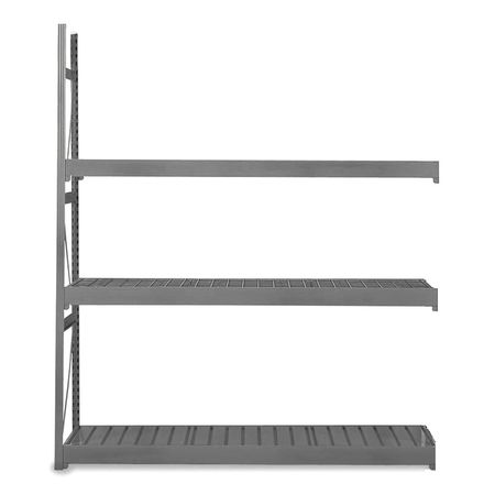 EQUIPTO Add-On Bulk Storage Rack, 24 in D, 60 in W, 3 Shelves, Putty 1015D52A-PY