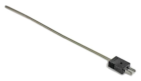 DAYTON Thermocouple Probe, Type J, 18in, SS, 19 AWG 36GK97