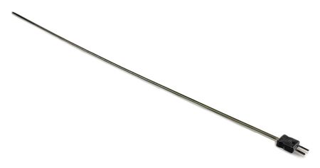 DAYTON Thermocouple Probe, Type J, 24in, SS, 22 AWG 36GK70