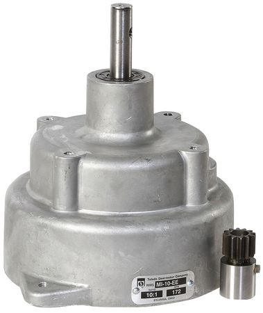 TOLEDO GEARMOTOR Speed Reducer, Direct Drive, 48N, 10:1 MI-10-EE