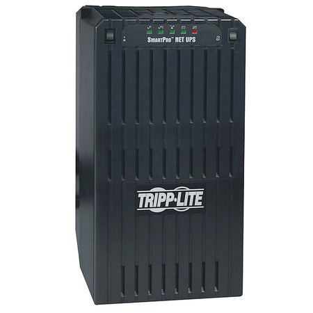 TRIPP LITE UPS System, 3 kVA, 8 Outlets, Tower, Out: 120V AC , In:120V AC SMART3000NET