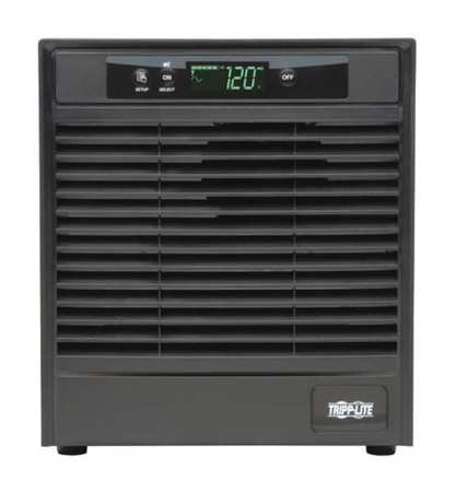 Tripp Lite UPS System, 3 kVA, 9 Outlets, Tower, Out: 100/110/115/120/127V AC , In:100/115/120/127V AC SU3000XLCD