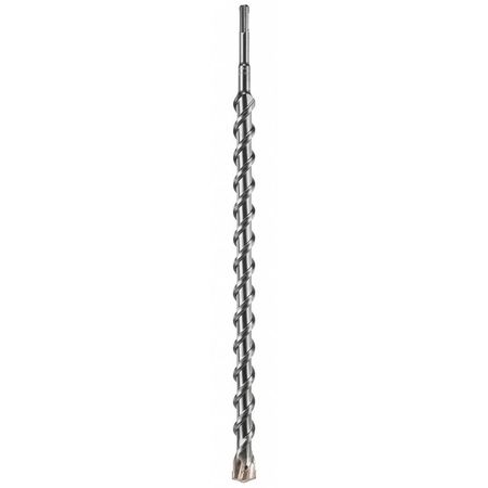 Bosch 4-Cutter Hammer Drill Bit 1" x 18"L, SDS Plus HCFC2267