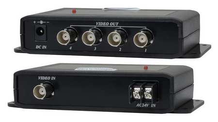 SPECO TECHNOLOGIES 1 In/4 Out Video Distribution Amplifier VIDDIST