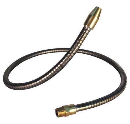 SEALFLEX Coolant Hose, 1/8 in.Pipe, 12 in.L, Gray 02-12-M-N