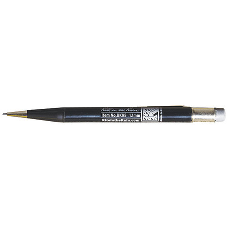 Rite In The Rain Heavy Duty Mechanical Pencil, 1.1mm, Blk BK99