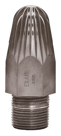 EXAIR Nozzle, 4-3/16inL, 135scfm, 1in(F)NPT, SS 1115SS
