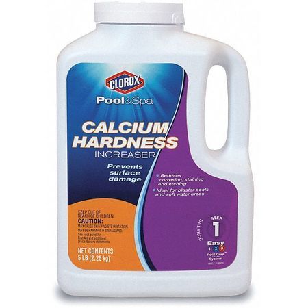 Clorox Calcium Hardness Increaser, Granular, 5 lb 19005CLX