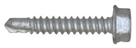 Teks Self-Drilling Screw, #10 x 1 1/4 in, Climaseal Steel Hex Head External Hex Drive, 500 PK 1130000