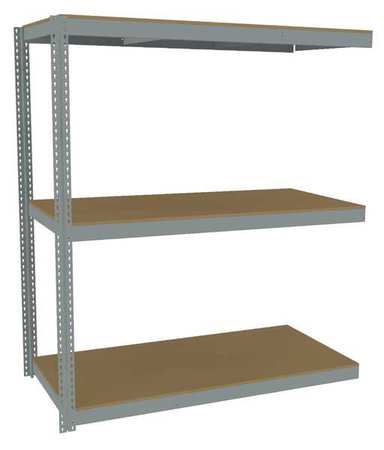 TENNSCO Boltless Shelving Add-On, 72x36, 3 Shelf ZLC7-7236A-3D