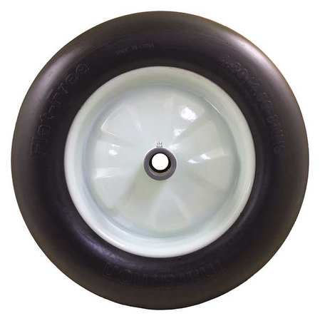 Zoro Select Solid Wheel, Smooth, 425 lb. Load Rating 53CM42