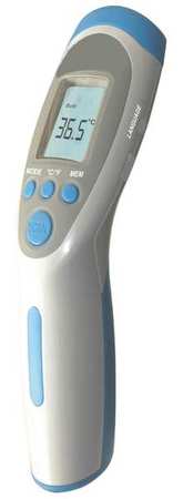 Medsource Infrared Thermometer, White/Blue, Plastic MS-131000