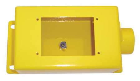 REES Pushbutton Enclosure, 4.00 in. W, Steel 02765-100