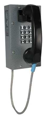 GUARDIAN TELECOM Correctional Telephone, Curly Cord Gray CIT-40