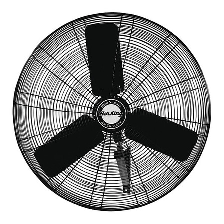 AIR KING 24" Wall Mount Fan, Oscillating 9025