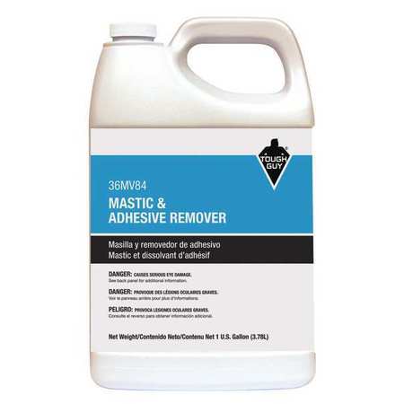 Tough Guy Mastic and Adhesive Remover, 1 gal., Soy 36MV84