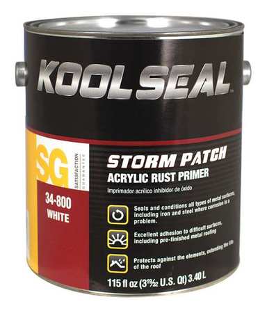 KOOL SEAL 1 gal. White Acrylic Primer KS0034800-16