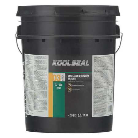 Kool Seal 55 gal. Sealer, Black Protective Finish, Black KS0073600-27