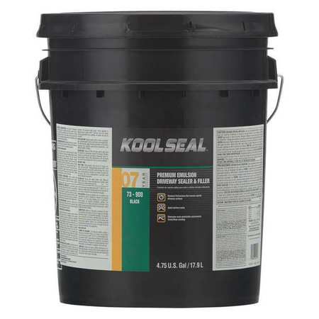 Kool Seal 5 gal. Sealer, Black Protective Finish, Black KS0073900-20