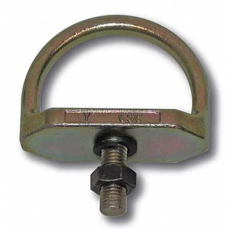 GUARDIAN D-Bolt Anchor Connector, 3 in. dia. 00373