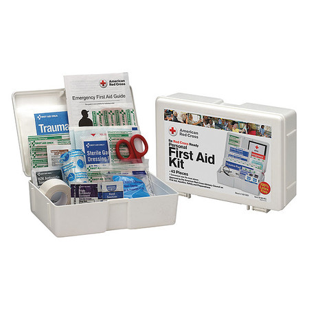 American Red Cross Bulk First Aid kit, Plastic, 10 Person 9160-RC