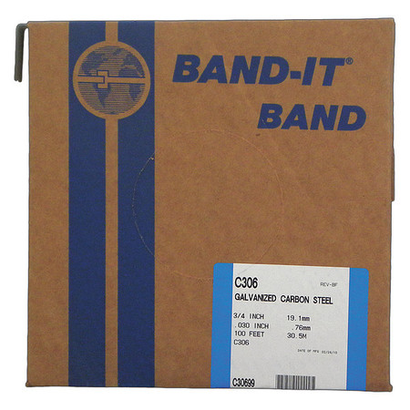 Band-It Band, Gcs, 3/4 X 0.030 X 100 RL/100Ft C30699
