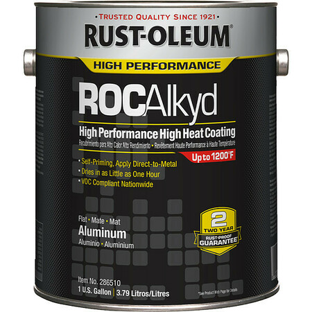 Rust-Oleum Heat Resistant Coating, Metal 286510