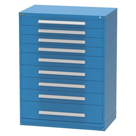 Vidmar Modular Drawer Cabinet, 400 lb, Dark Blue RP3520AL