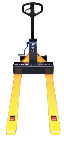 Yellow Jack-It Pallet Jack, Adjustable, Load Cap 2200 Lb AP10SL