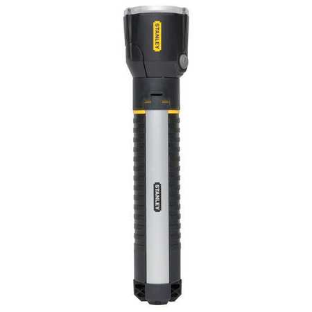 STANLEY Black No Led Industrial Handheld Flashlight, 30 lm 95-112B