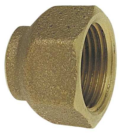 NIBCO Tube Nut, 45 deg., Cast Bronze, Flare, 1 In. 500 1